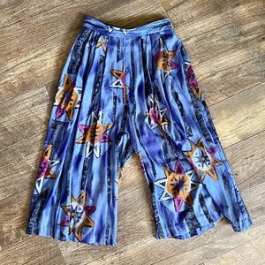 In GroupLTD Vintage wide leg trouser culotte pants